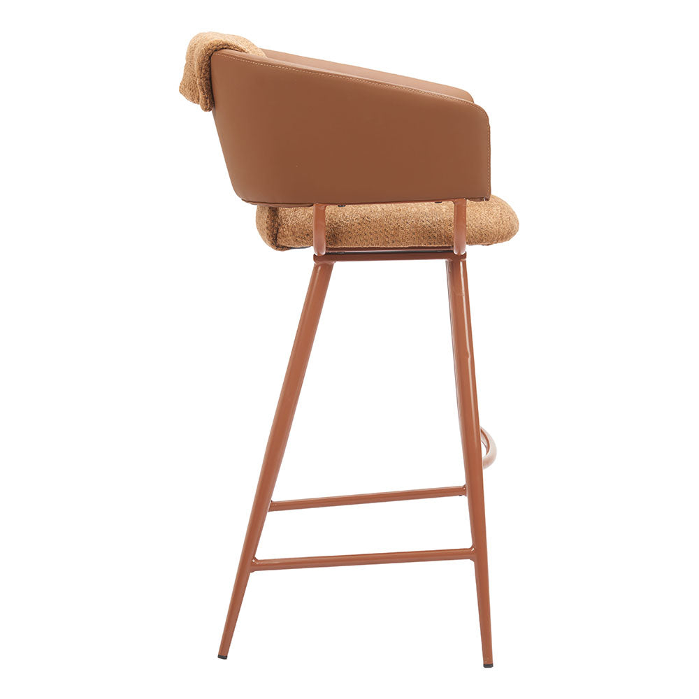 JUNO BARSTOOL BROWN