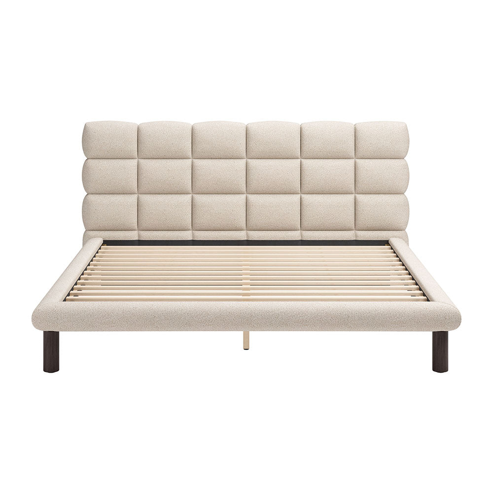Placid King Bed Beige