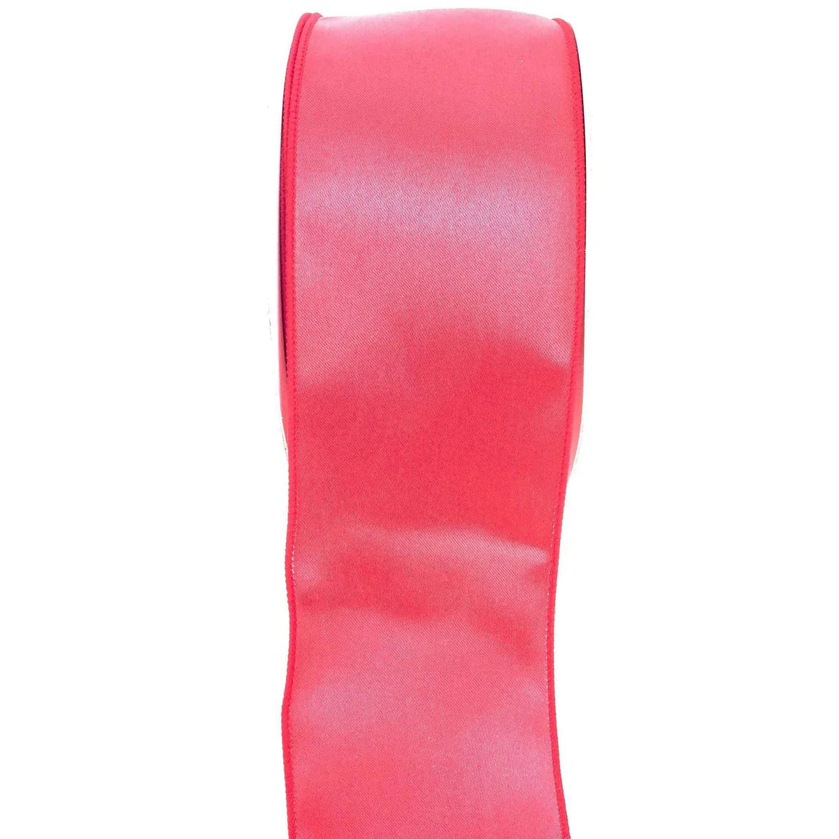 3IN RED SATIN RIBBON
