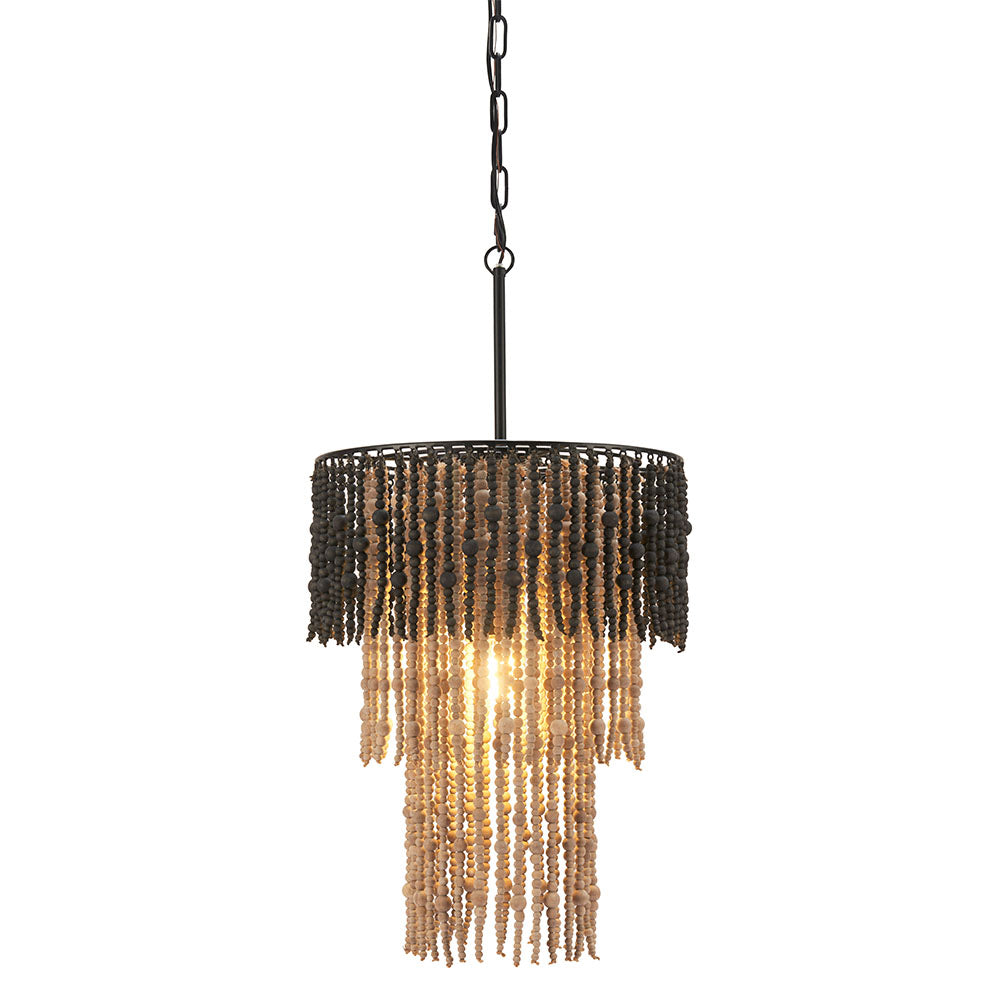 BIZU CEILING LAMP BLACK & BEIGE