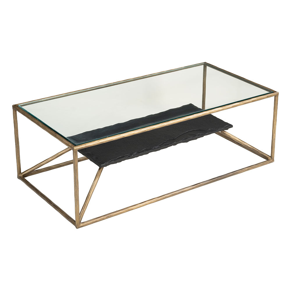 RANOL COFFEE TABLE BRASS