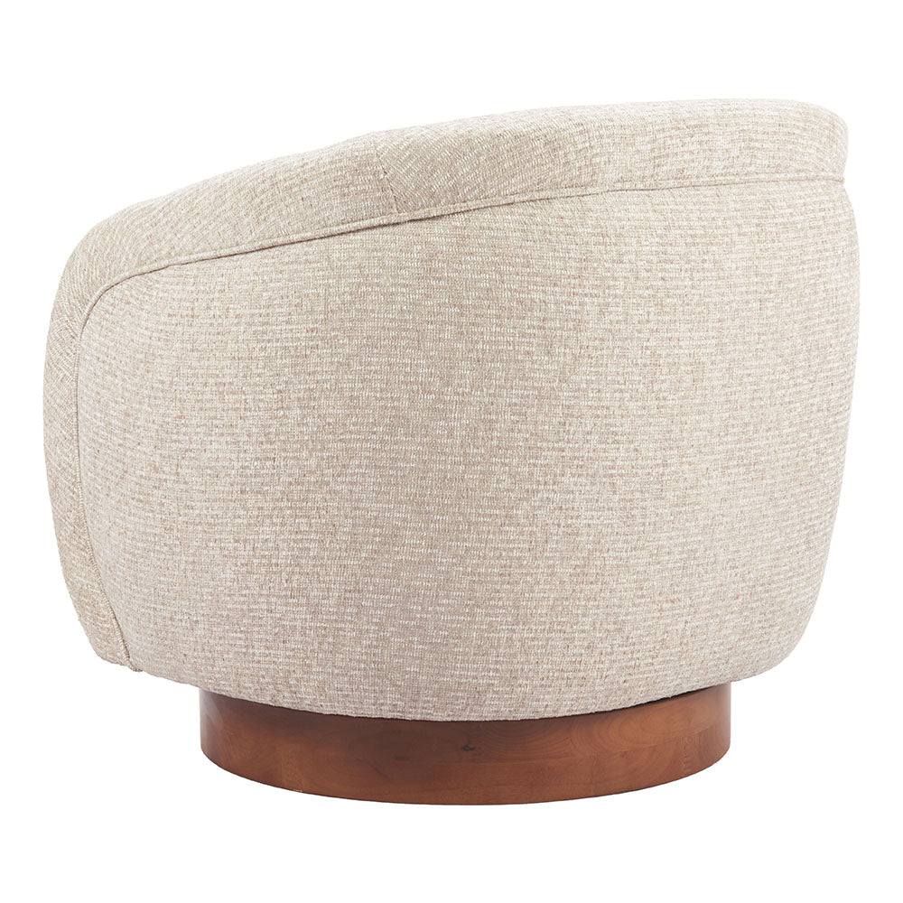 VINTA SWIVEL CHAIR BEIGE