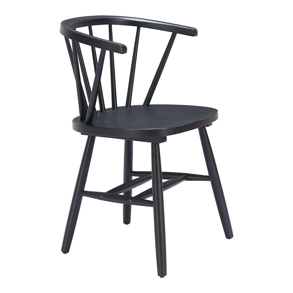 STENGER DINING CHAIR BLACK