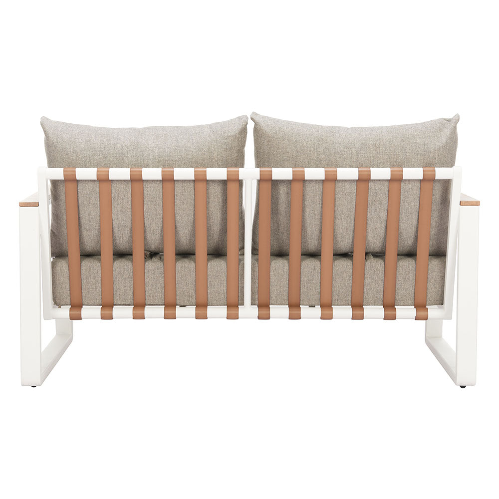 WELT SOFA TAUPE & WHITE