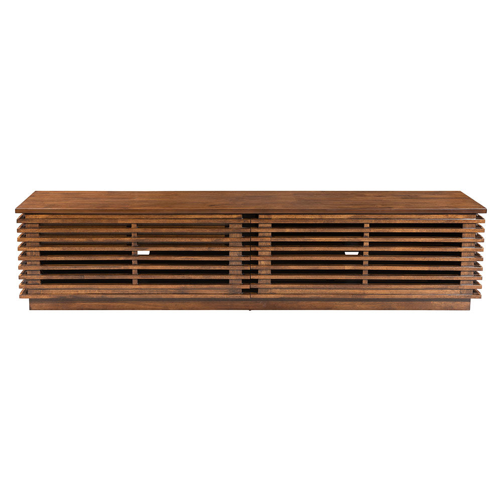 LINEA WIDE ENTERTAINMENT STAND WALNUT