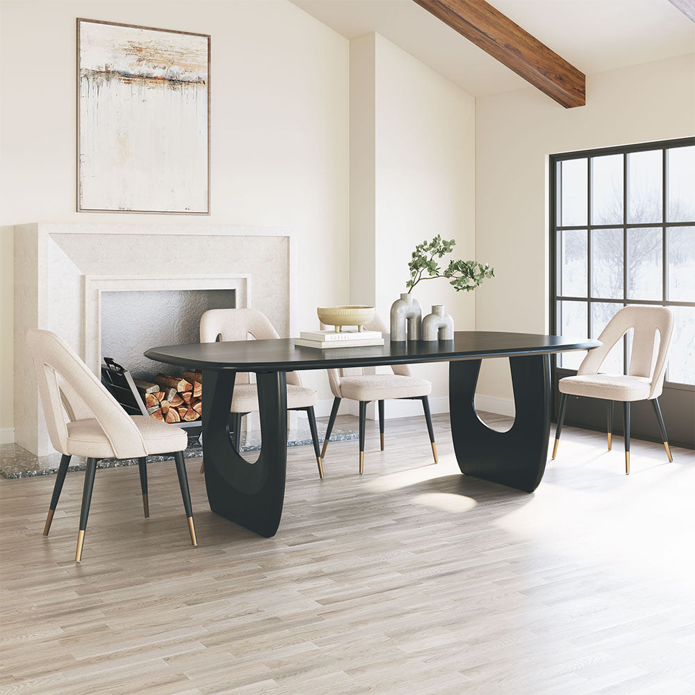 ARTUS DINING CHAIR IVORY
