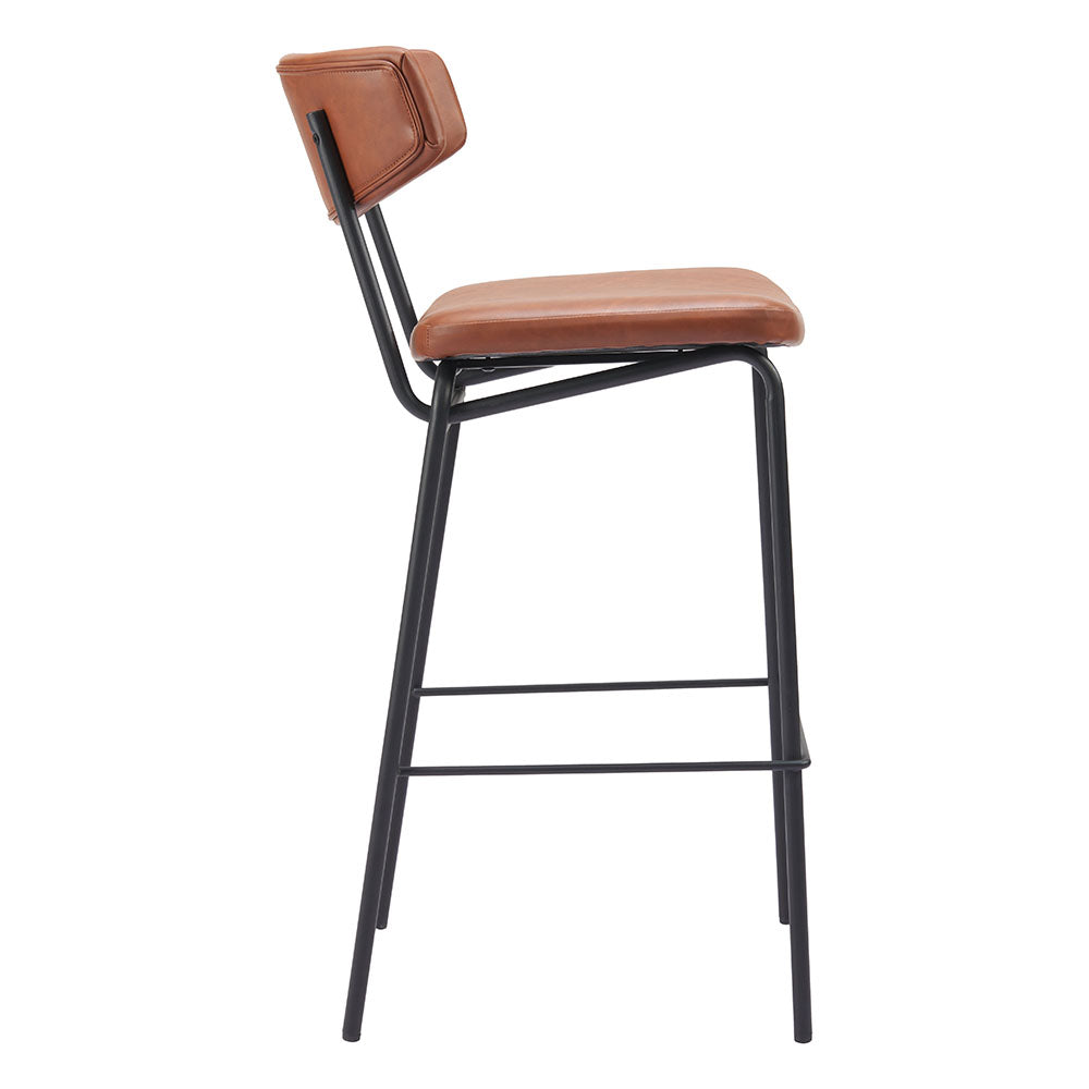 CHARON BARSTOOL VINTAGE BROWN