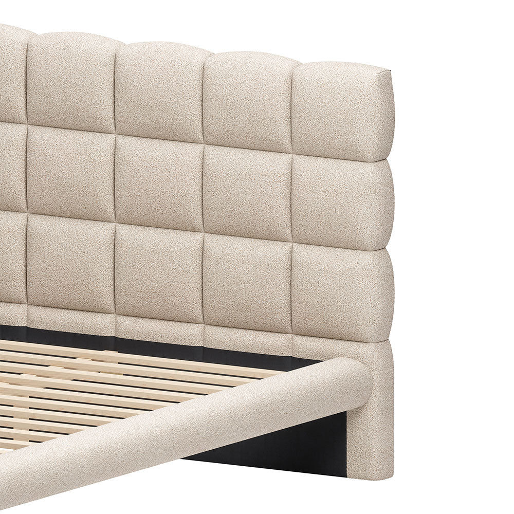Placid King Bed Beige