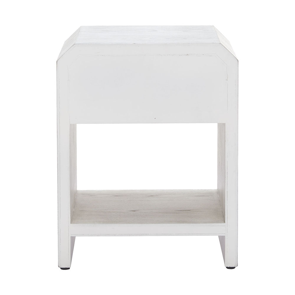 YUME SIDE TABLE OAK WHITE