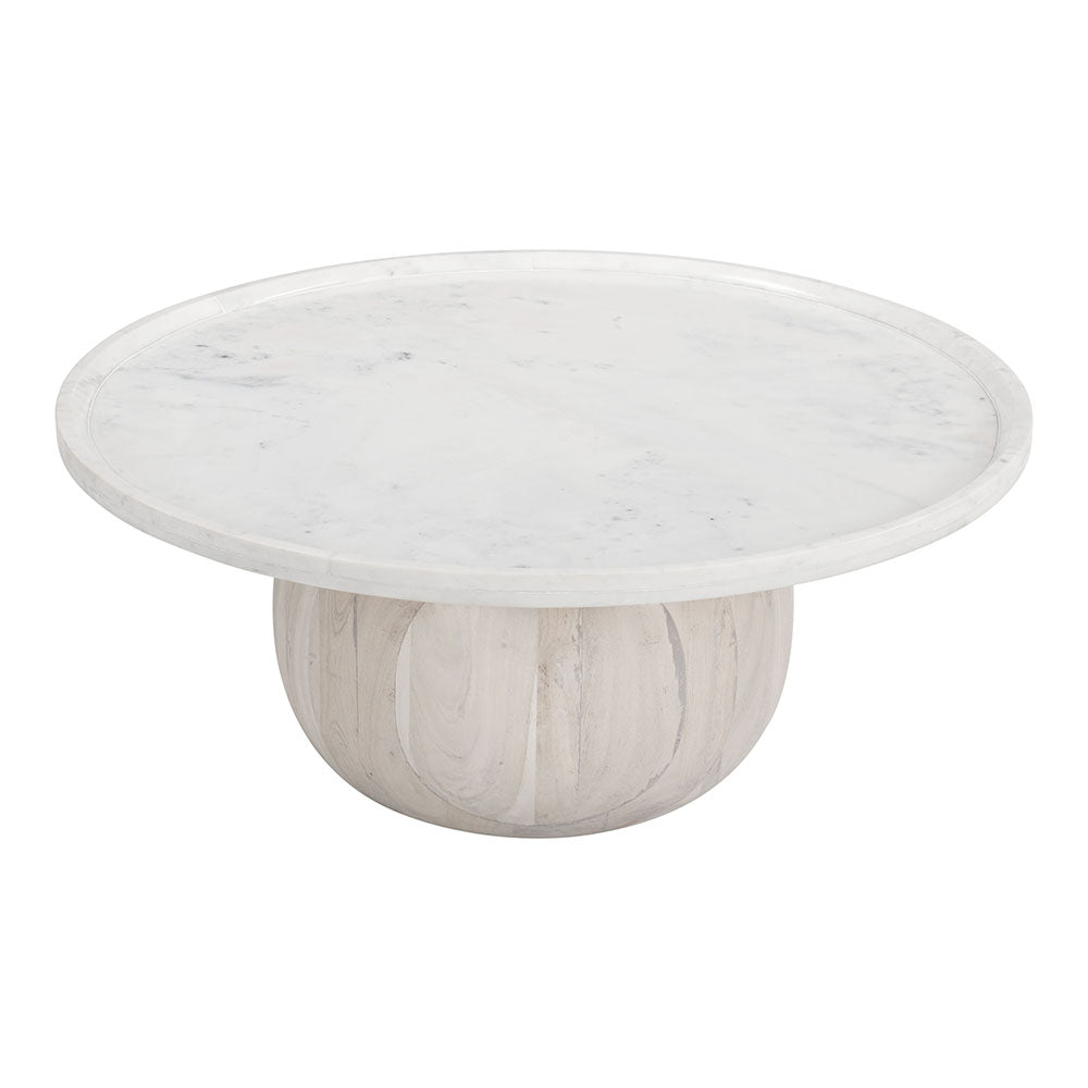 SAVONA COFFEE TABLE WHITE & WHITEWASHED