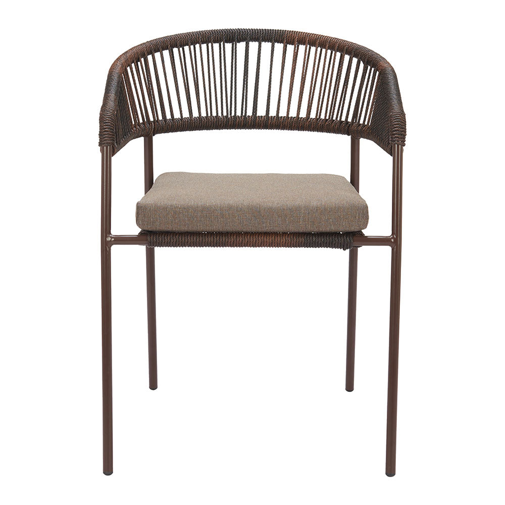 SKYE DINING CHAIR BROWN