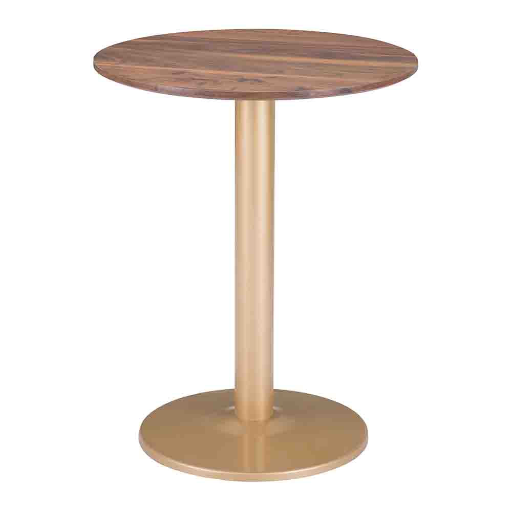 ALTO BISTRO TABLE BROWN & GOLD