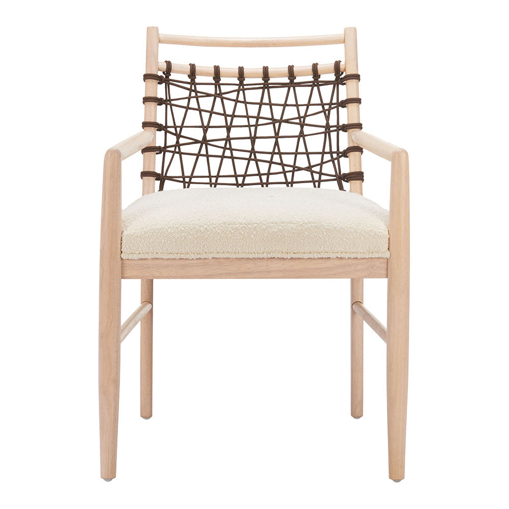WEZLY DINING CHAIR IVORY