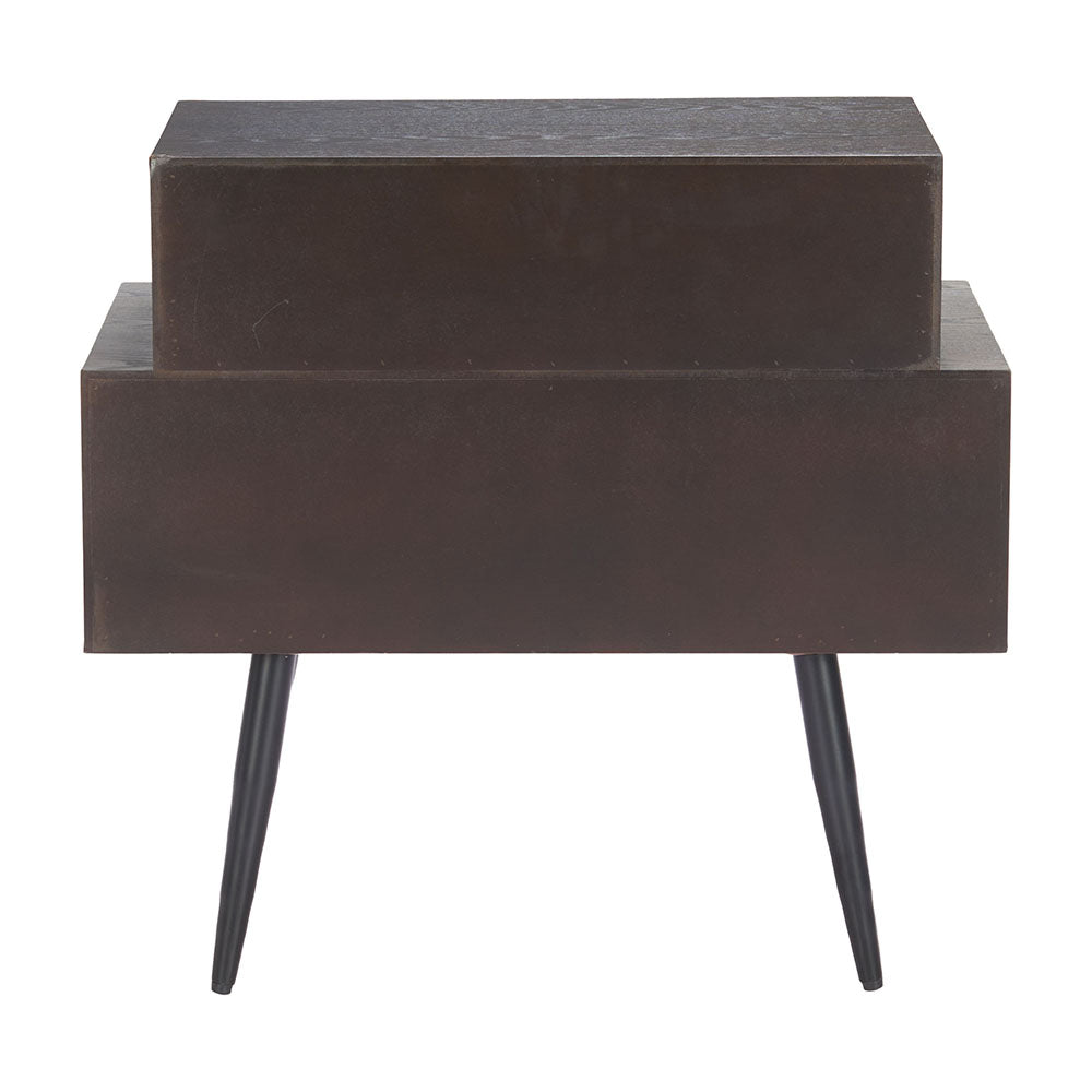MECHY SIDE TABLE BROWN