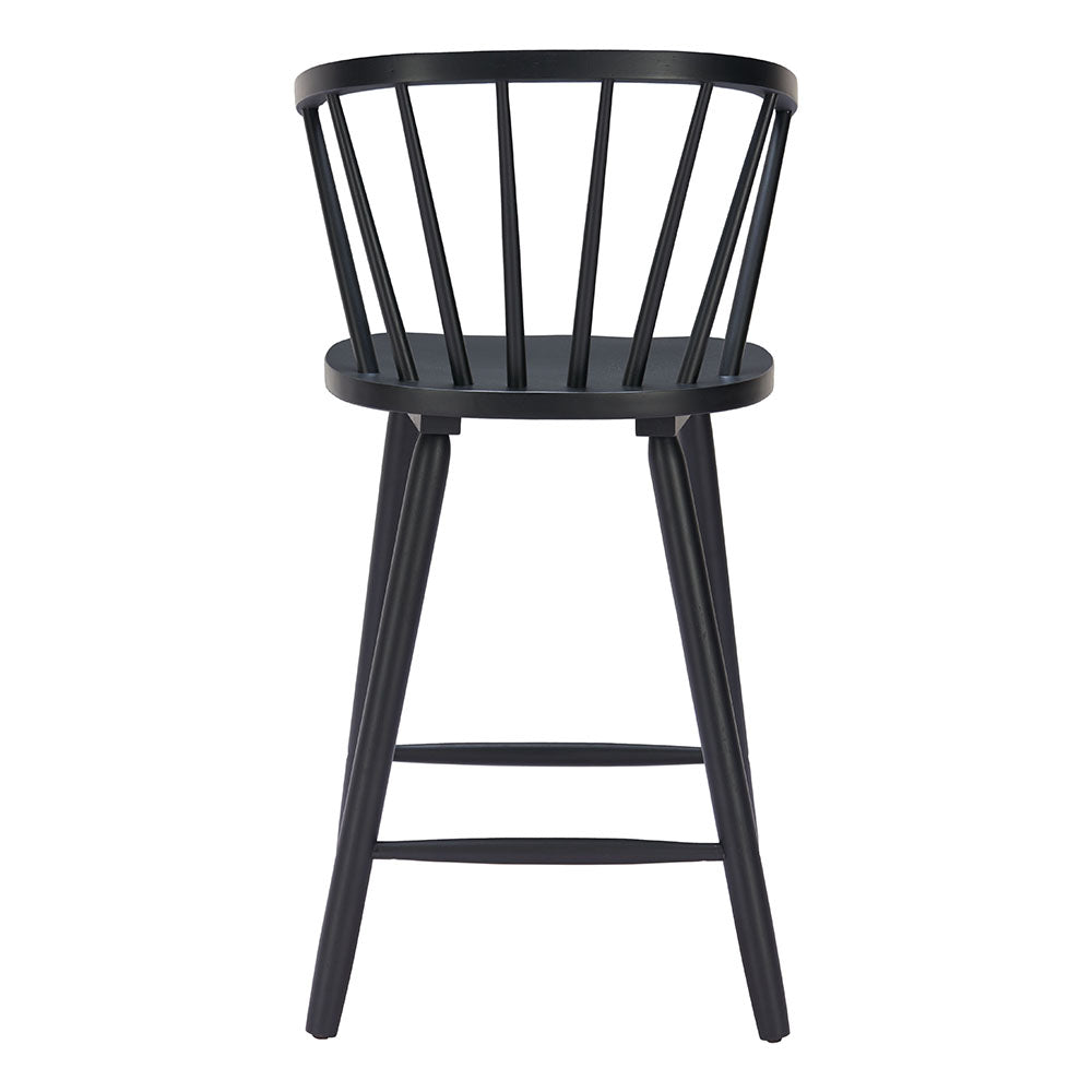 STENGER COUNTER STOOL BLACK