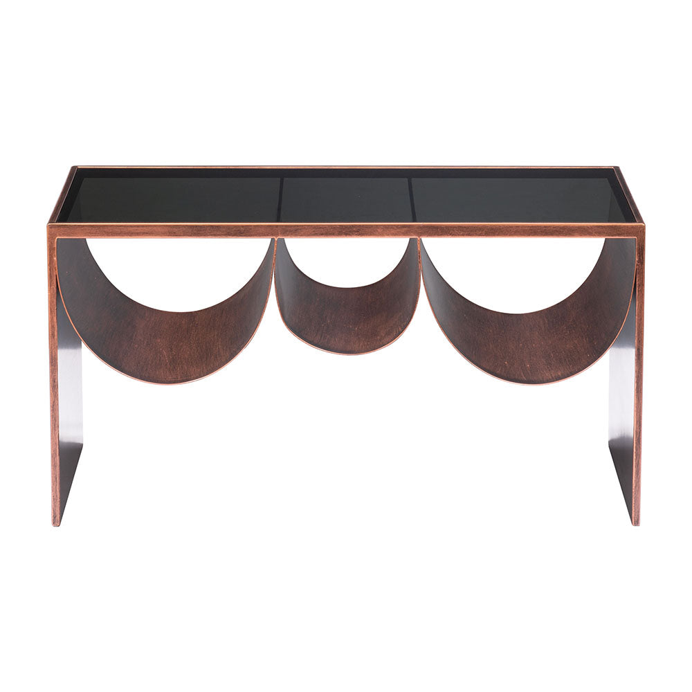AVEIRO COFFEE TABLE COPPER & BLACK