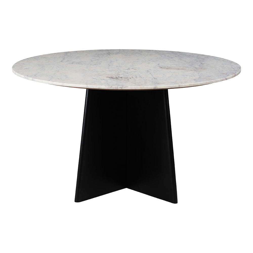 STRELA DINING TABLE WHITE & BLACK