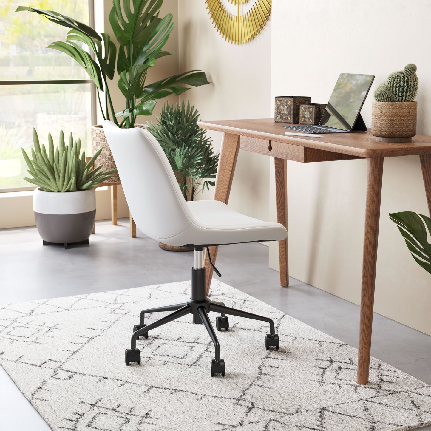 BYRON OFFICE CHAIR WHITE