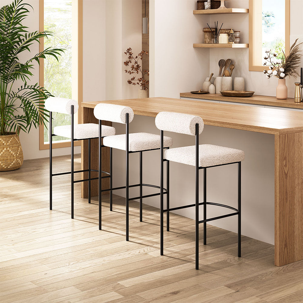 LIVORNO BARSTOOL IVORY