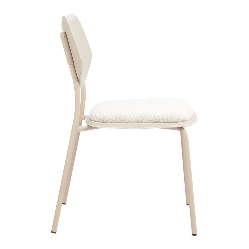 ZEAL DINING CHAIR LIGHT GRAY