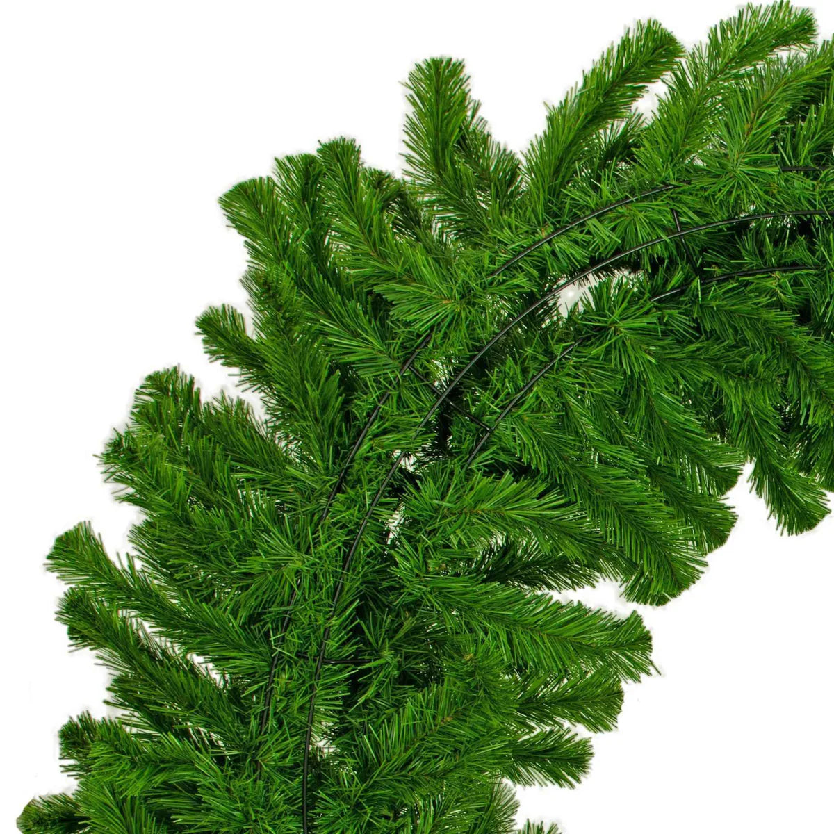 4FT PINE NEEDLE CHRISTMAS WREATH