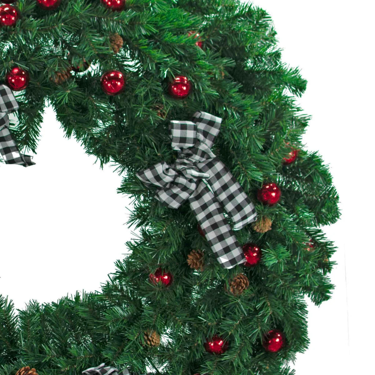 4FT PREMIER PINE FIR CHRISTMAS WREATH