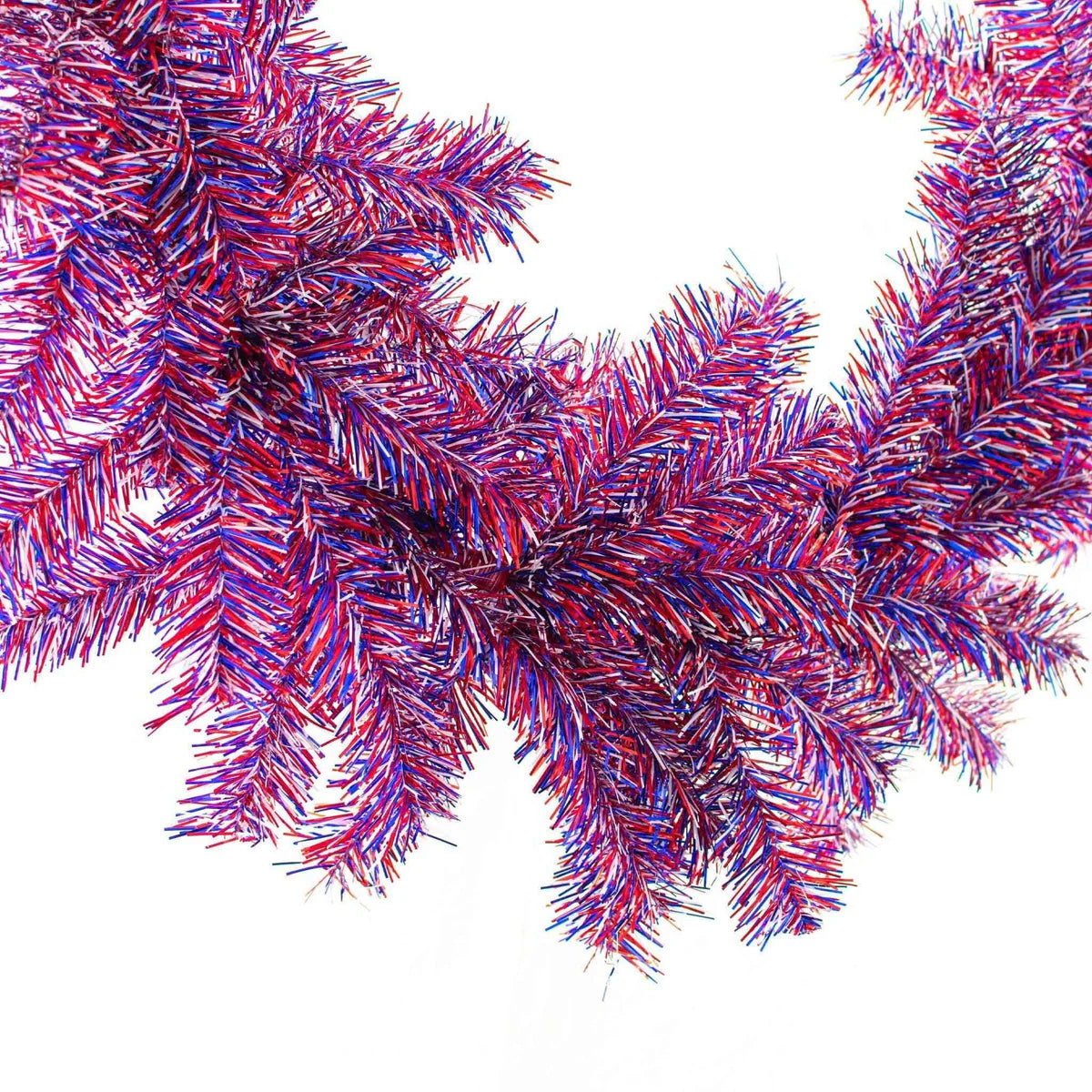 4TH OF JULY CHRISTMAS BRUSH GARLAND