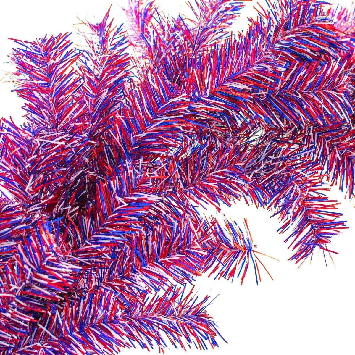 4TH OF JULY CHRISTMAS BRUSH GARLAND