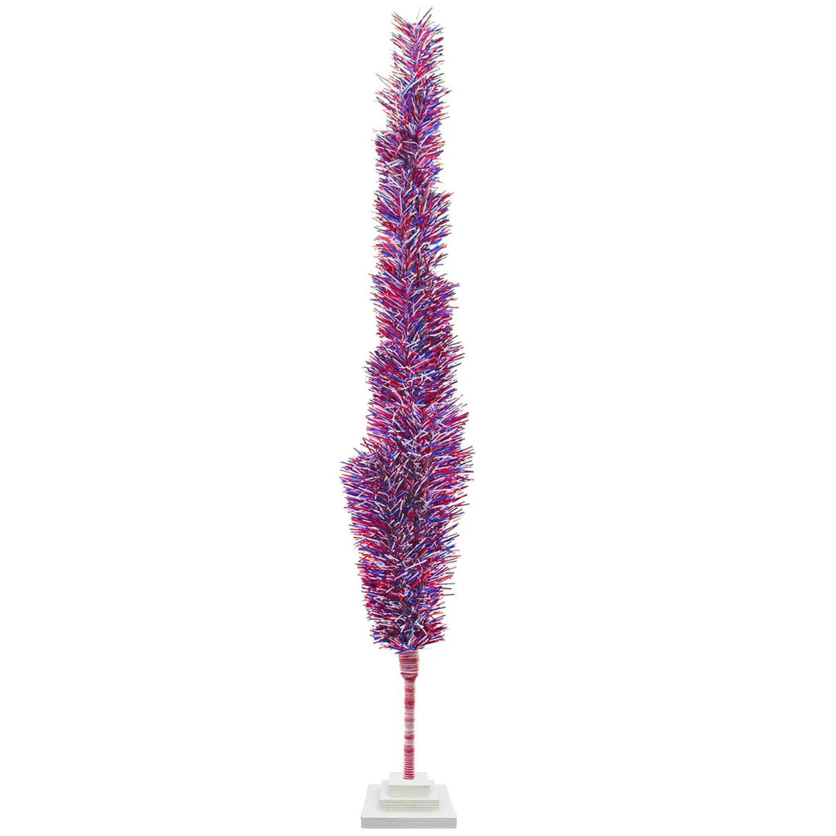 4TH OF JULY FIREWORK TINSEL TREES