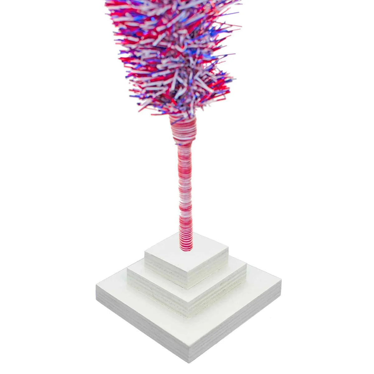 4TH OF JULY FIREWORK TINSEL TREES
