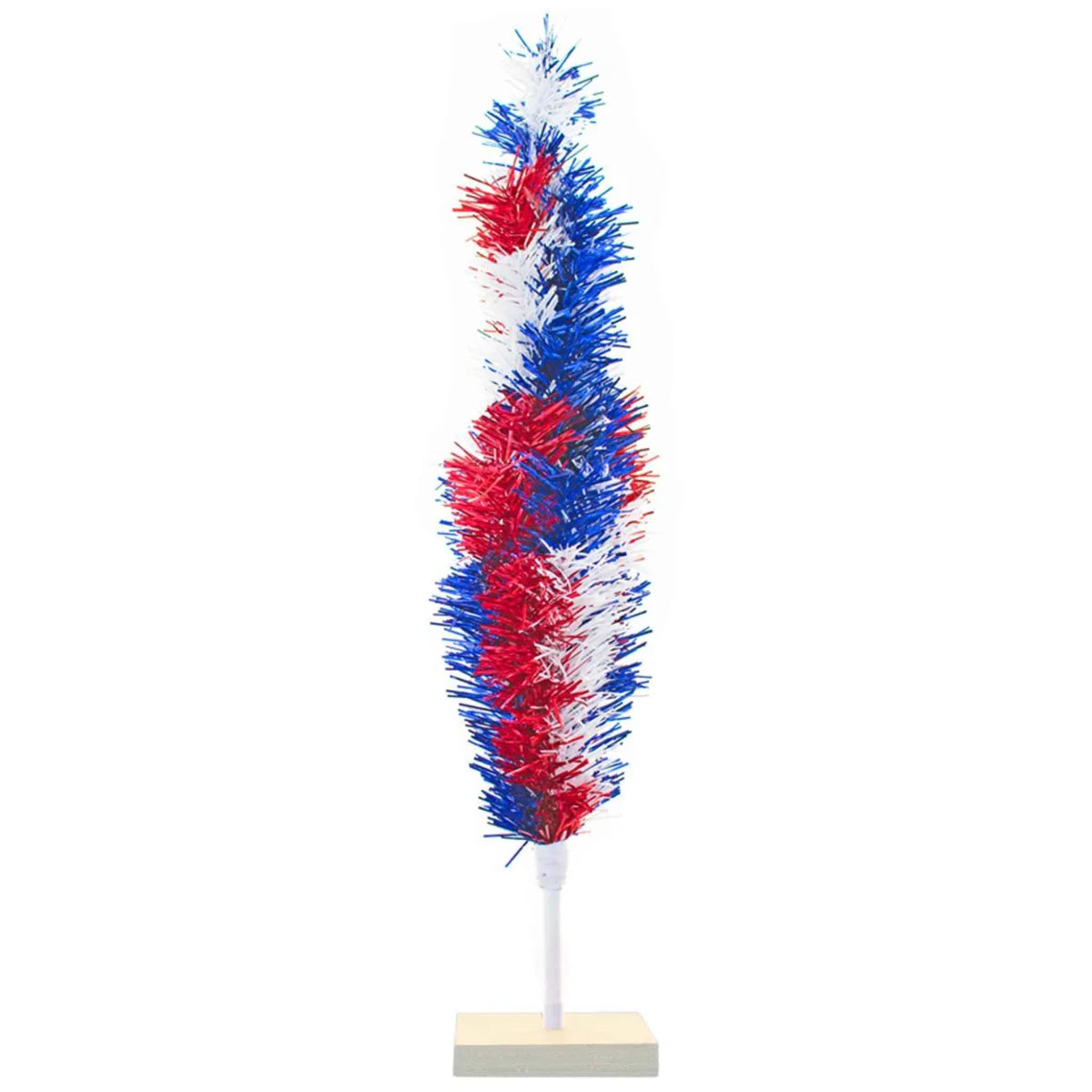 4TH OF JULY MIXED TINSEL TREES