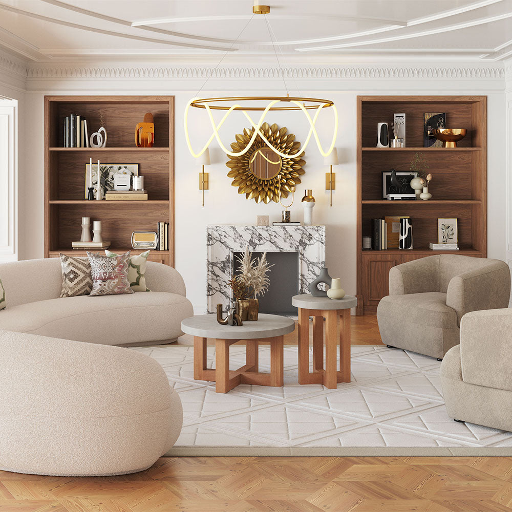WIBER CEILING LAMP BRASS