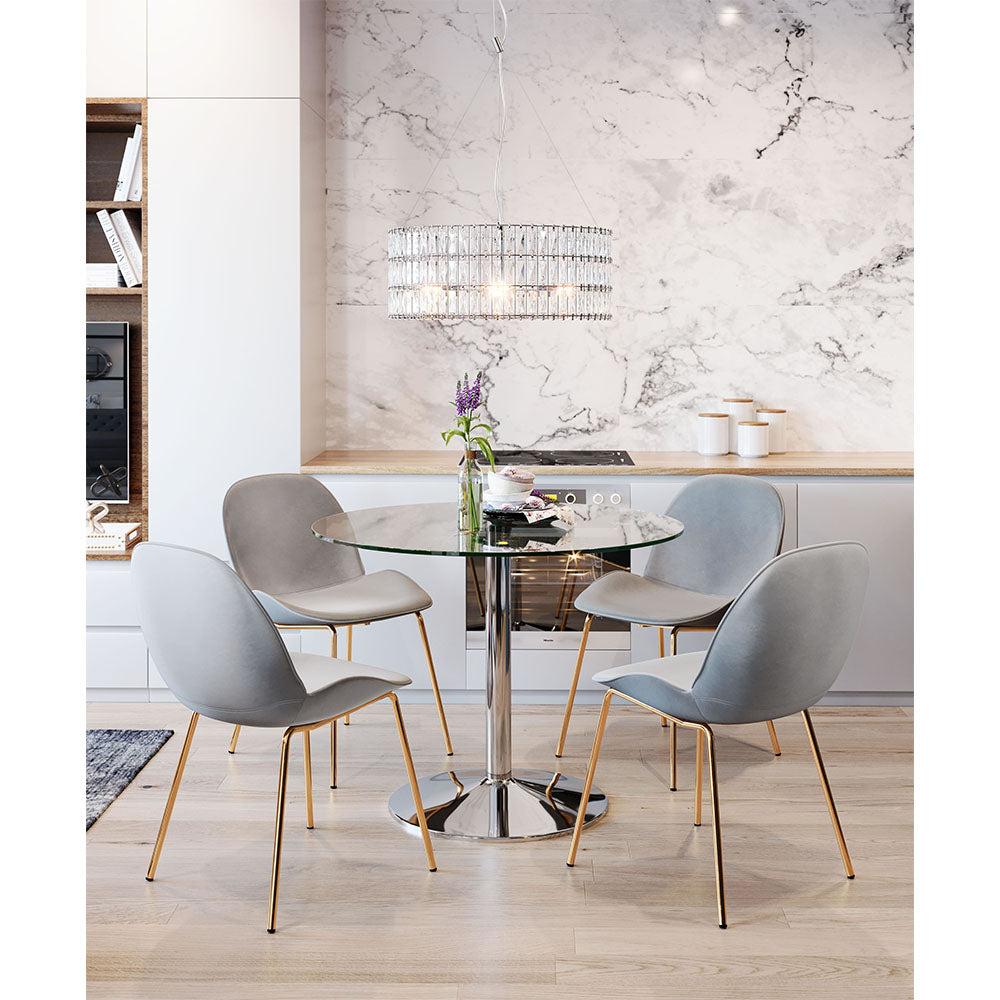JENA CEILING LAMP CHROME