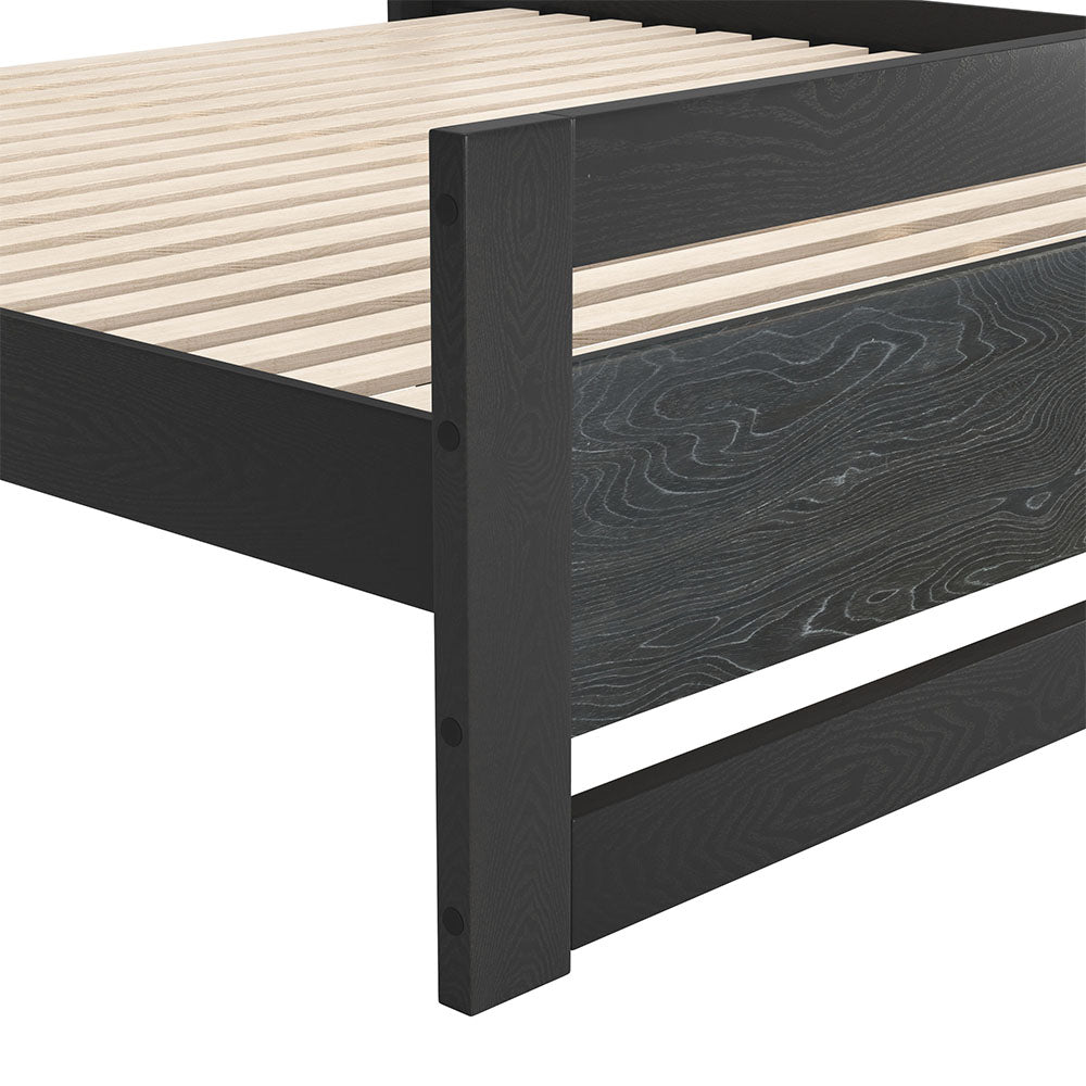 REPOS QUEEN BED BLACK