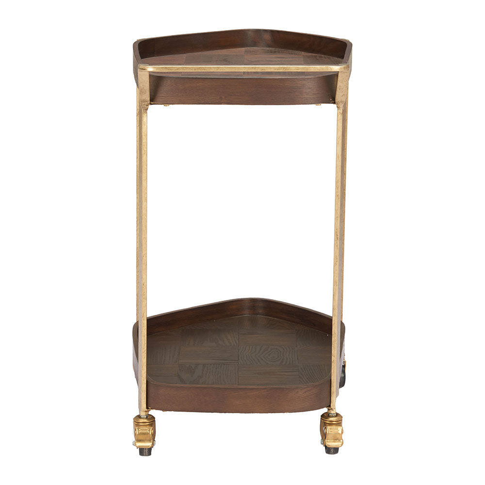 STELA BAR CART WALNUT