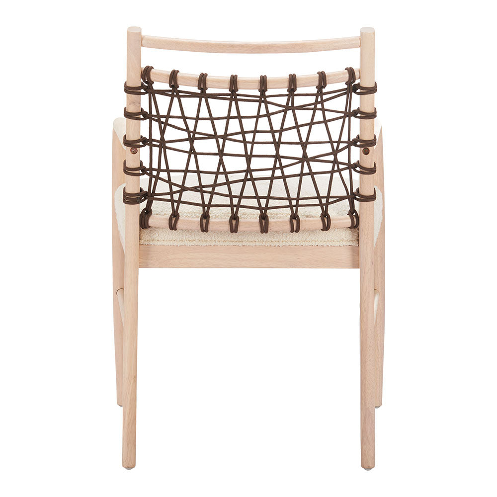 WEZLY DINING CHAIR IVORY