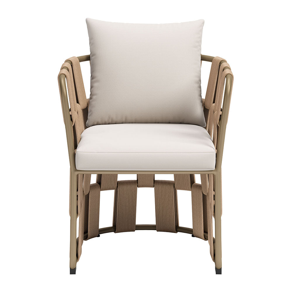 QUADRAT DINING CHAIR WHITE