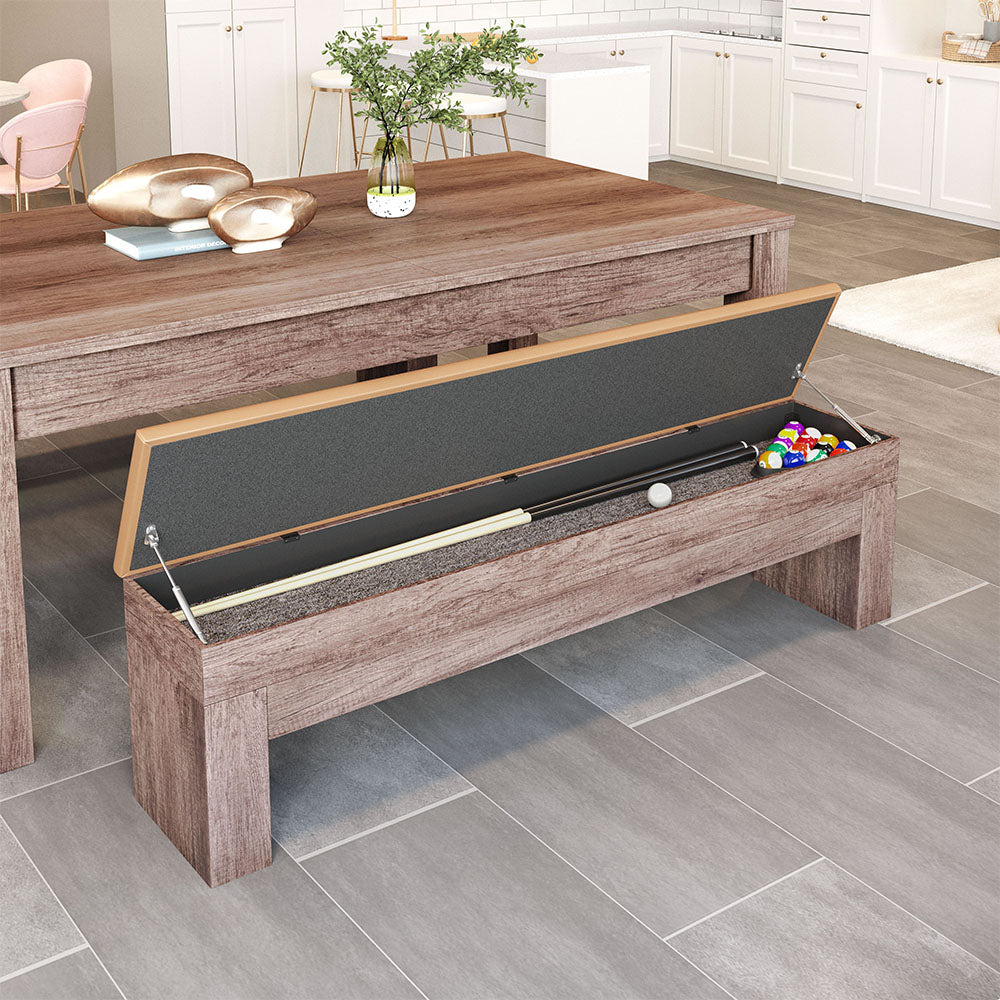 BONKER STORAGE BENCH BROWN