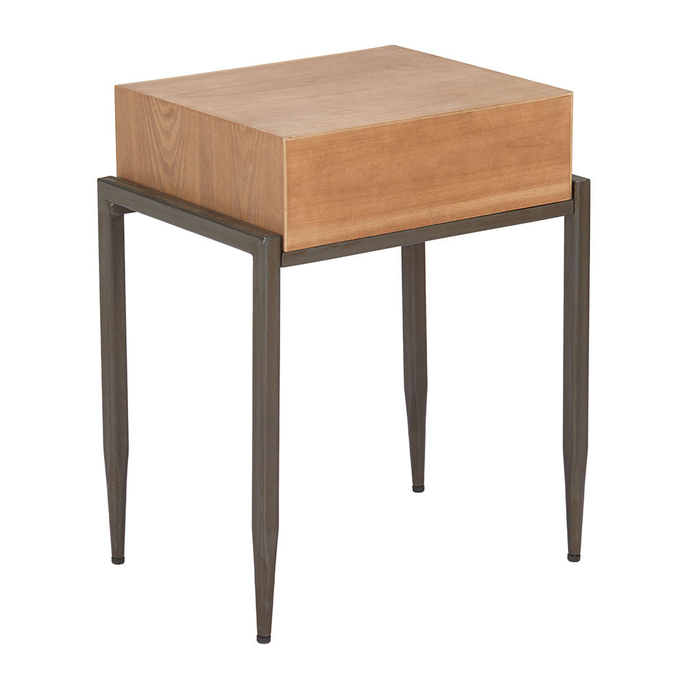 VEREC SIDE TABLE NATURAL