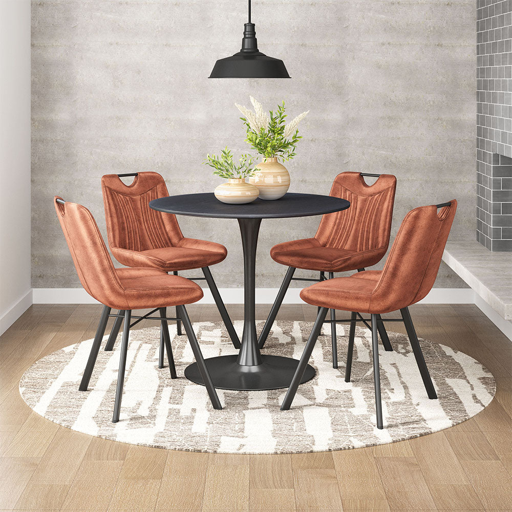 TYLER DINING CHAIR BROWN