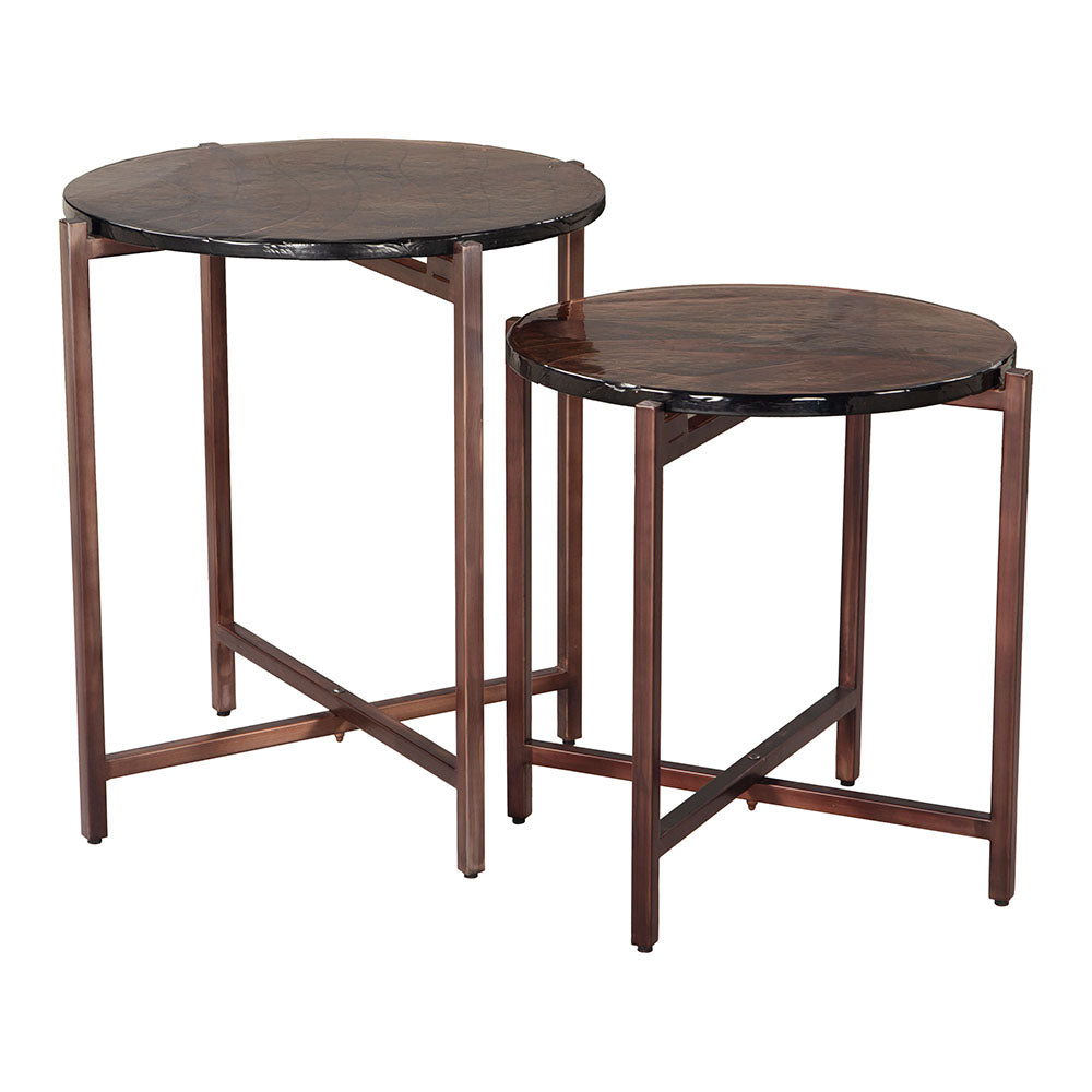 GEMA COFFEE TABLE SET BRONZE