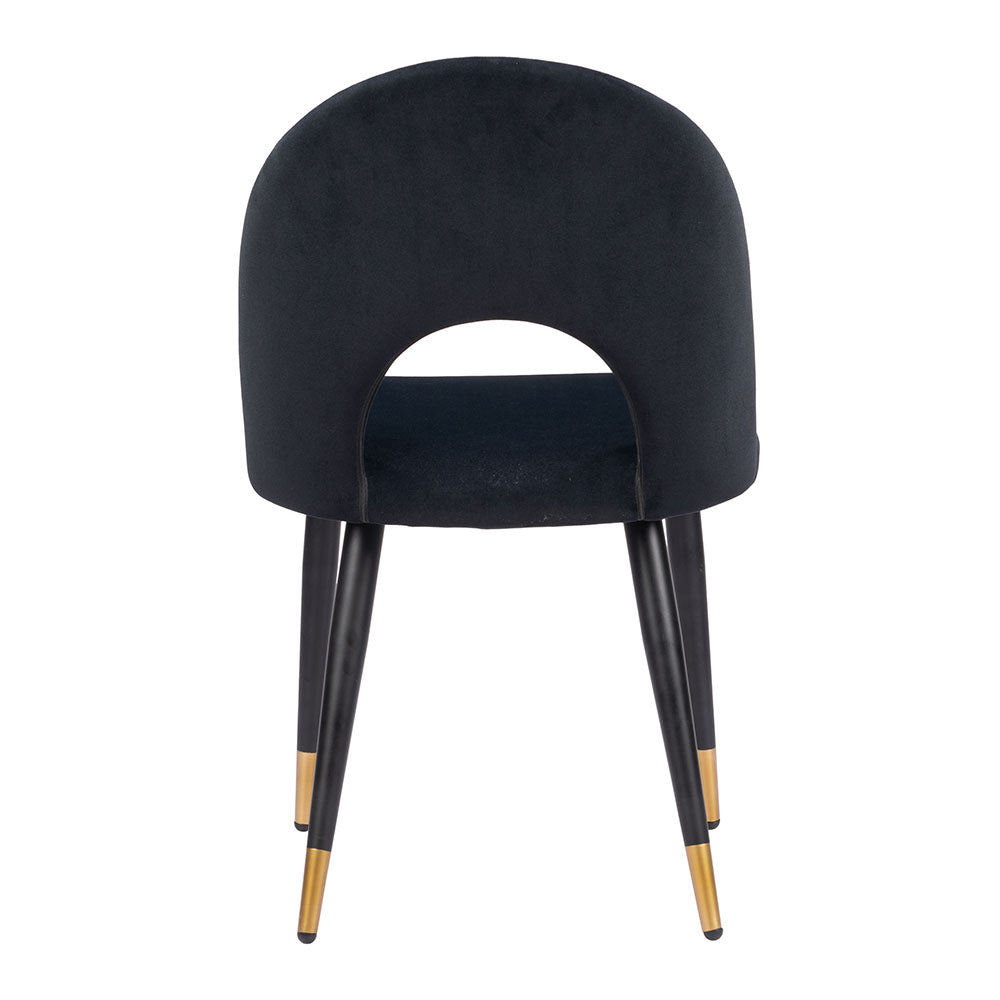 MENLO DINING CHAIR BLACK