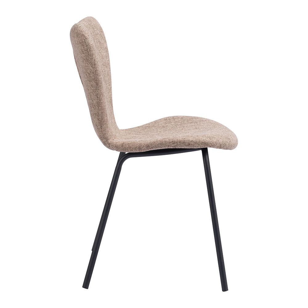 TOLLO DINING CHAIR BROWN