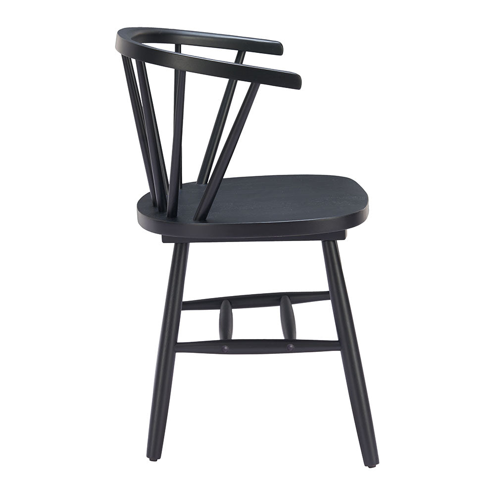 STENGER DINING CHAIR BLACK
