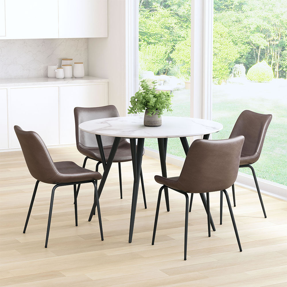 BYRON DINING CHAIR BROWN