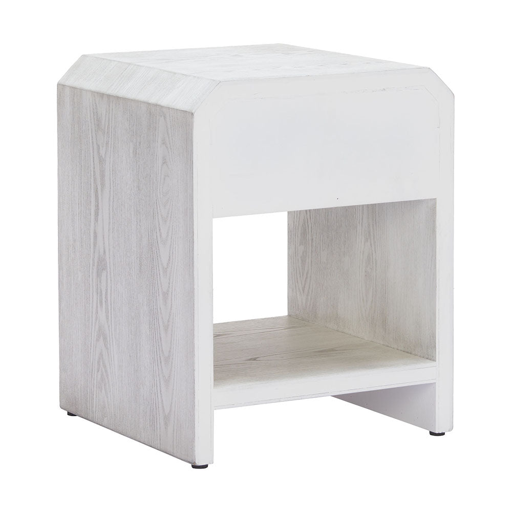 YUME SIDE TABLE OAK WHITE