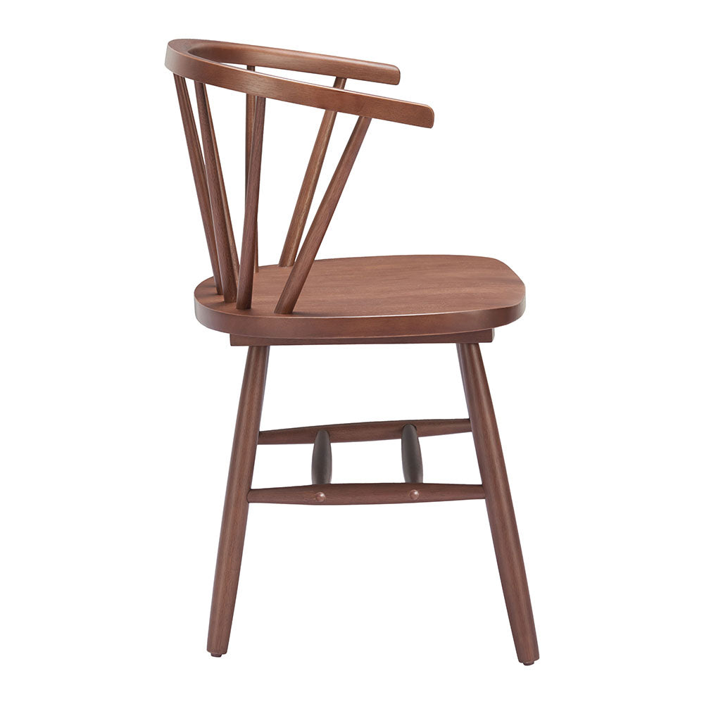 STENGER DINING CHAIR WALNUT