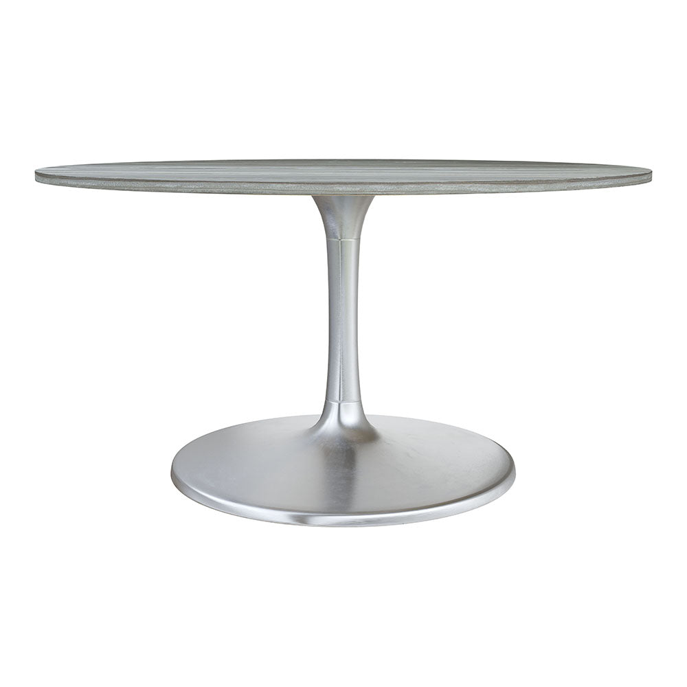 STAR CITY DINING TABLE (60") GRAY & SILVER
