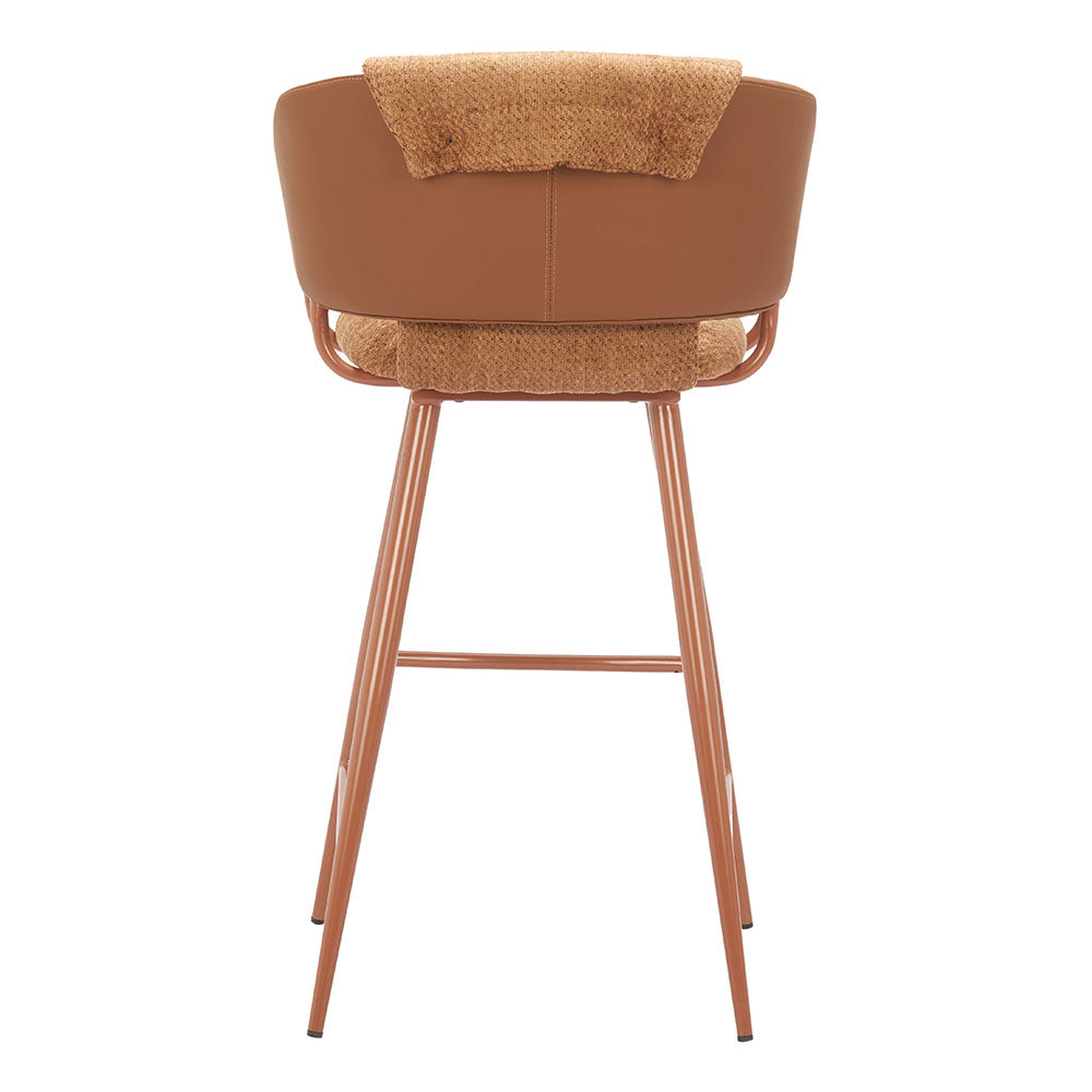 JUNO BARSTOOL BROWN