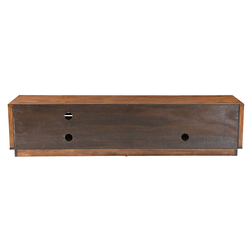 LINEA WIDE ENTERTAINMENT STAND WALNUT